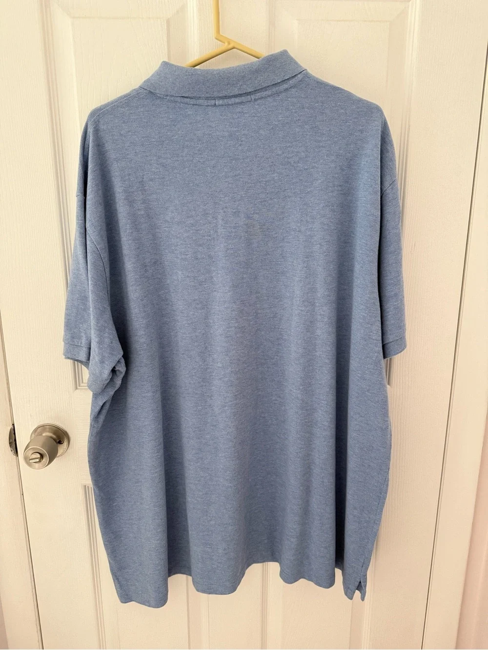 NWT Men's Polo Ralph Lauren Light Blue Polo Short Sleeve Shirt Size 3XB